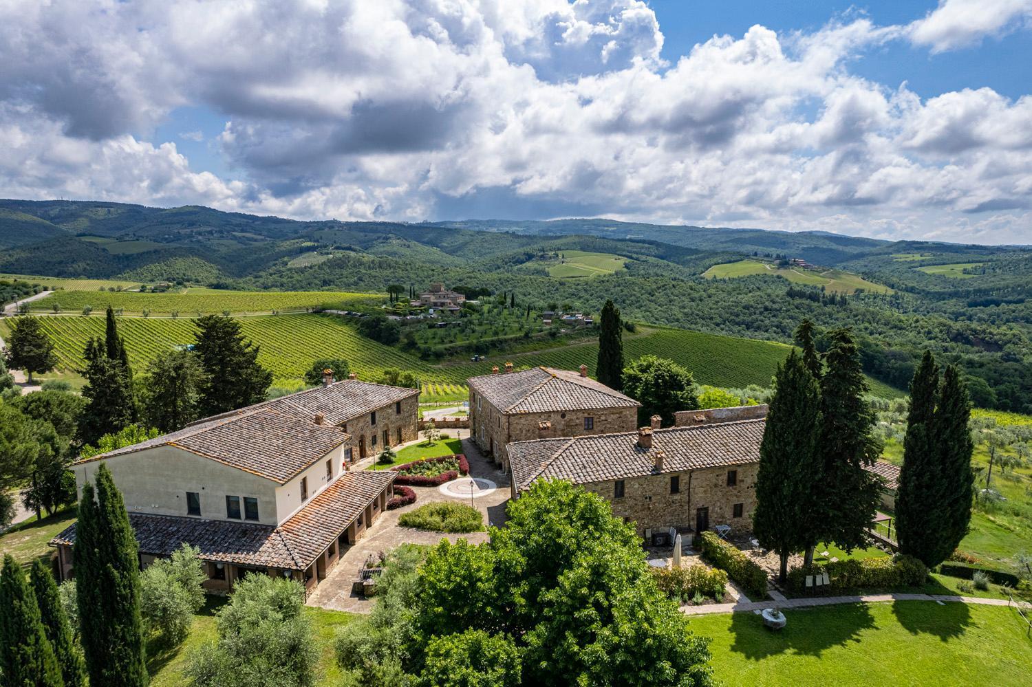 Relais Riserva Di Fizzano Castellina in Chianti Exterior photo